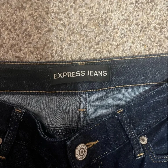 Express Jeans Skinny Low Rise – Size 6S - Picture 3 of 5